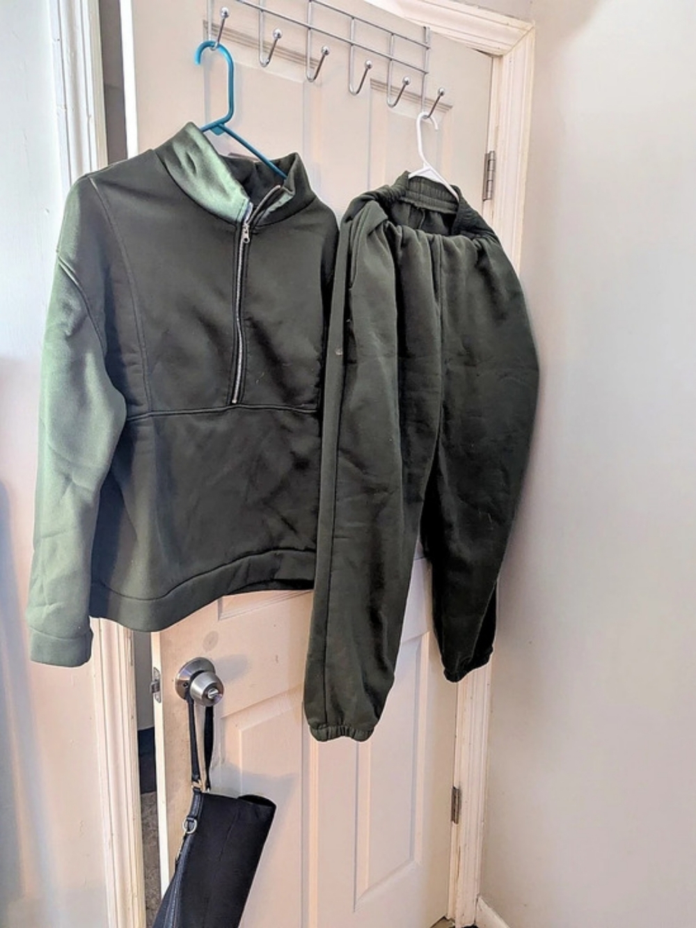 Women's Olive Hoodie & Joggers Size 4XL